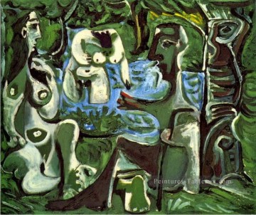  un - Le déjeuner sur l’herbe Manet 11 1961 Cubisme
